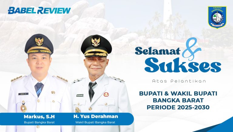 Bupati dan Wakil Bupati Pangkal Pinang Periode 2025-2030